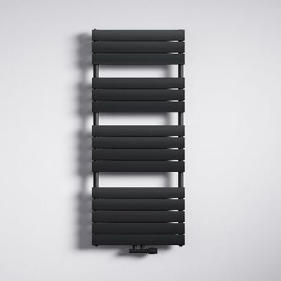 Mai & Mai Radiateur à Eau Chaude Mural Sèche-Serviettes 140x60cm Gris Noir - Publicité Mai & Mai Radiateur à Eau Chaude Mural Sèche-Serviettes 140x60cm Gris Noir - Publicité