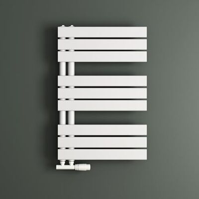 Mai & Mai Radiateur à Eau Chaude Mural Sèche-Serviettes 76x50cm Blanc - Publicité Mai & Mai Radiateur à Eau Chaude Mural Sèche-Serviettes 76x50cm Blanc - Publicité