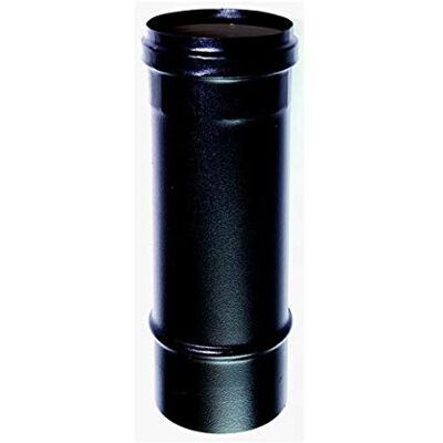 MBM Tube noir DN 80 1m émail noir 600 degrés granulés de bois de poêle CE Made in Italy - Publicité MBM Tube noir DN 80 1m émail noir 600 degrés granulés de bois de poêle CE Made in Italy - Publicité