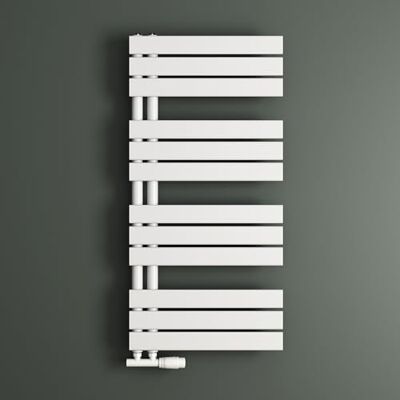 Mai & Mai Radiateur à Eau Chaude Mural Sèche-Serviettes 104x50cm Blanc - Publicité Mai & Mai Radiateur à Eau Chaude Mural Sèche-Serviettes 104x50cm Blanc - Publicité