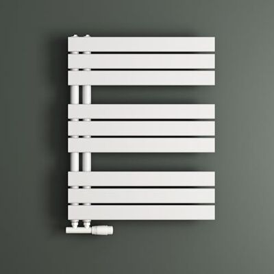 Mai & Mai Radiateur à Eau Chaude Mural Sèche-Serviettes 76x60cm Blanc - Publicité Mai & Mai Radiateur à Eau Chaude Mural Sèche-Serviettes 76x60cm Blanc - Publicité