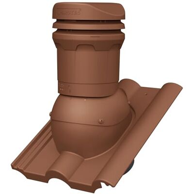 Parotec Cheminée de ventilation DN 125 mm hauteur 325 mm pour NELSKAMP FINKENBERGER RAL 8004 Rouge brique – pour tuiles de toit IBF DOPPELRÖMER, ventilation de toit passive, hauteur basse, - Publicité Parotec Cheminée de ventilation DN 125 mm hauteur 325 mm pour NELSKAMP FINKENBERGER RAL 8004 Rouge brique – pour tuiles de toit IBF DOPPELRÖMER, ventilation de toit passive, hauteur basse, - Publicité
