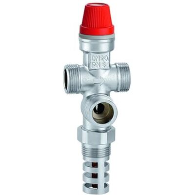 Caleffi 544501 Soupape de décharge thermique avec remplissage 3/4 - Publicité Caleffi 544501 Soupape de décharge thermique avec remplissage 3/4 - Publicité