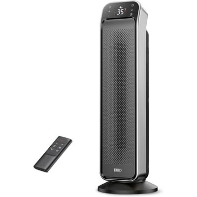 DREO Chauffage pour intérieur, radiateur portable télécommande et thermostat, 3 mode, protection contre la surchauffe et le basculement, chauffages électriques pour une utilisation intérieure, chambre - Publicité DREO Chauffage pour intérieur, radiateur portable télécommande et thermostat, 3 mode, protection contre la surchauffe et le basculement, chauffages électriques pour une utilisation intérieure, chambre - Publicité