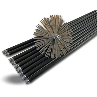 KIBROS Kit ramonage classique non gainé hérisson acier Ø 180 mm 9 cannes 9 cannes noires Ø 17 mm creuses 9×1,4 m, hérisson acier plat, cheminées conduits non gainés Ø 180 mm. Publicité KIBROS Kit ramonage classique non gainé hérisson acier Ø 180 mm 9 cannes 9 cannes noires Ø 17 mm creuses 9×1,4 m, hérisson acier plat, cheminées conduits non gainés Ø 180 mm. Publicité