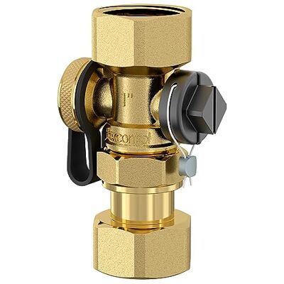 Flamco FlexControl 1" vanne d’arrêt sécurisée avec vidange intégrée pour les vases d’expansion 22390 - Publicité Flamco FlexControl 1" vanne d’arrêt sécurisée avec vidange intégrée pour les vases d’expansion 22390 - Publicité