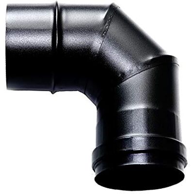 MBM 90 ° fumées DN 100 Bend 600 degrés émaillés poêle à granulés ou bois CE Fabriqué en Italie - Publicité MBM 90 ° fumées DN 100 Bend 600 degrés émaillés poêle à granulés ou bois CE Fabriqué en Italie - Publicité