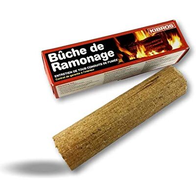 KIBROS Lot 6 bûches ramonage chimique cheminée insert poêle chaudière Tous conduits de fumée, efficacité totale sous 15 jours, cheminées inserts poêles et foyers ouverts. Publicité KIBROS Lot 6 bûches ramonage chimique cheminée insert poêle chaudière Tous conduits de fumée, efficacité totale sous 15 jours, cheminées inserts poêles et foyers ouverts. Publicité