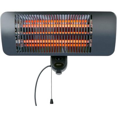 alpina Chauffage de Terrasse Suspendu Chauffage Extérieur Terrasse 2000W 3 Niveaux Chauffage Extérieur Électrique IP34 avec Lampe Chauffante Infrarouge Chauffage Terrasse - Publicité alpina Chauffage de Terrasse Suspendu Chauffage Extérieur Terrasse 2000W 3 Niveaux Chauffage Extérieur Électrique IP34 avec Lampe Chauffante Infrarouge Chauffage Terrasse - Publicité