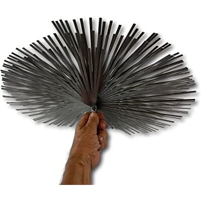 KIBROS Hérisson acier rond plat conduits non gainés Ø 450 mm embout M12 Acier plat, embout fileté M12×1,75 mm, Ø 450 mm, compatible tous kits ramonage, cheminées chaudières poêles. Publicité KIBROS Hérisson acier rond plat conduits non gainés Ø 450 mm embout M12 Acier plat, embout fileté M12×1,75 mm, Ø 450 mm, compatible tous kits ramonage, cheminées chaudières poêles. Publicité