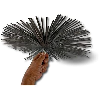 KIBROS Hérisson acier rond plat conduits non gainés Ø 400 mm embout M12 Acier plat, embout fileté M12×1,75 mm, Ø 400 mm, compatible tous kits ramonage, cheminées chaudières poêles. Publicité KIBROS Hérisson acier rond plat conduits non gainés Ø 400 mm embout M12 Acier plat, embout fileté M12×1,75 mm, Ø 400 mm, compatible tous kits ramonage, cheminées chaudières poêles. Publicité