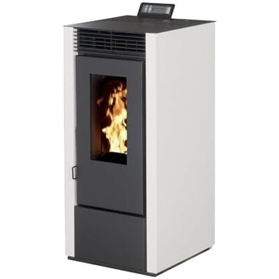 Interstoves Poêle à granules MARINA 14 Etanche Blanc - Publicité Interstoves Poêle à granules MARINA 14 Etanche Blanc - Publicité
