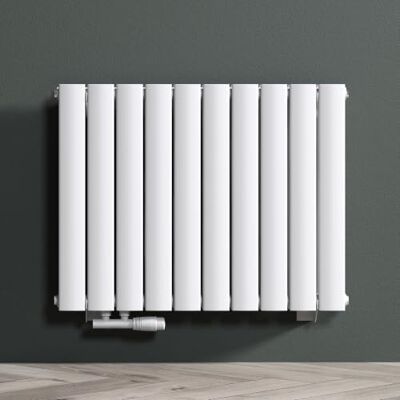 Mai & Mai Radiateur Vertical à Eau Chaude Mural 60x77cm Blanc Double Couche - Publicité Mai & Mai Radiateur Vertical à Eau Chaude Mural 60x77cm Blanc Double Couche - Publicité