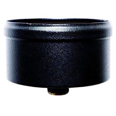 MBM capuchon de condensation 80 mm avec décharge à culot de combustion en acier inoxydable peint en noir - Publicité MBM capuchon de condensation 80 mm avec décharge à culot de combustion en acier inoxydable peint en noir - Publicité