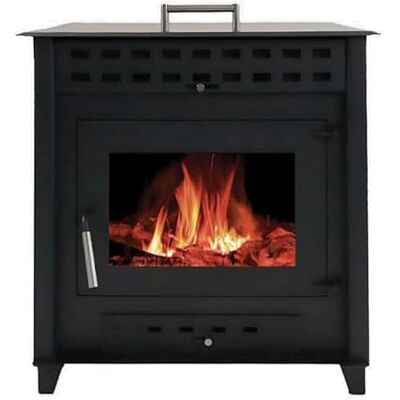 Interstoves POÊLE À BOIS NOA 9 BÛCHES 50CM - - Publicité Interstoves POÊLE À BOIS NOA 9 BÛCHES 50CM - - Publicité