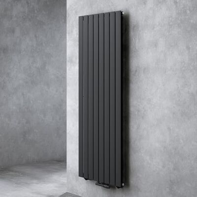 DOPORRO - Radiatore V. 180x61 - Anthracite - Acier - Radiateur de salle de bains - Publicité DOPORRO - Radiatore V. 180x61 - Anthracite - Acier - Radiateur de salle de bains - Publicité
