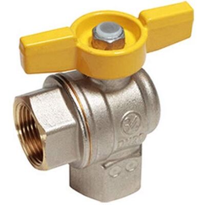 Giacomini R783GBX004 Vanne à boisseau coudée, orifices F-F, Rp 3/4" - Publicité Giacomini R783GBX004 Vanne à boisseau coudée, orifices F-F, Rp 3/4" - Publicité