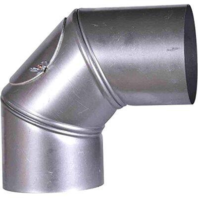FIREFIX Tuyau de poêle rotatif à 90° Ø 100 mm Tuyau de poêle Tuyau d'échappement Tuyau de cheminée - Publicité FIREFIX Tuyau de poêle rotatif à 90° Ø 100 mm Tuyau de poêle Tuyau d'échappement Tuyau de cheminée - Publicité