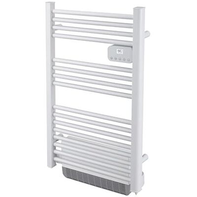Drexon LYRIA S 1500W – Sèche-Serviettes Électrique Sans Fluide Avec Soufflerie Fil Pilote 6 Ordres Modes Confort/ECO/Antigel Programmation LCD Salle de Bains IP24 NF - Publicité Drexon LYRIA S 1500W – Sèche-Serviettes Électrique Sans Fluide Avec Soufflerie Fil Pilote 6 Ordres Modes Confort/ECO/Antigel Programmation LCD Salle de Bains IP24 NF - Publicité