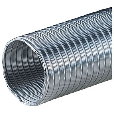 Awenta Tuyau flexible en alliage d'aluminium de 85 mm Tuyau de sortie d'air résistant à la chaleur - Publicité Awenta Tuyau flexible en alliage d'aluminium de 85 mm Tuyau de sortie d'air résistant à la chaleur - Publicité