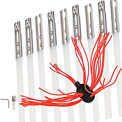 VEVOR Brosse de Cheminée de 9 Mètres Kit de Ramonage en Nylon pour Poêle à Pellet pour Nettoyer Cheminées en Métal ou en Brique Blanc - Publicité VEVOR Brosse de Cheminée de 9 Mètres Kit de Ramonage en Nylon pour Poêle à Pellet pour Nettoyer Cheminées en Métal ou en Brique Blanc - Publicité