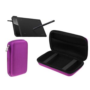 Navitech Petit EVA Dur Violet Graphique Tablette Cas/Couverture Compatible avec XP-Pen G430 OSU - Publicité