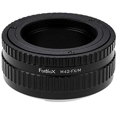 Adaptateur d'objectif M42 Fotodiox - Macro pour Fuji X - Publicité Adaptateur d'objectif M42 Fotodiox - Macro pour Fuji X - Publicité