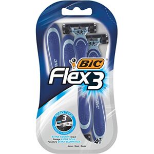 BIC Flex3 Rasoirs Jetables pour Homme Blister de 4 - Publicité