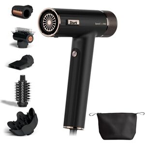 Shark sèche-cheveux SpeedStyle Pro ultra-performant, ultra-rapide, tous types de cheveux, technologie Scalp Shield, 5 embouts, léger, ionique, sans dommage thermique, sac de rangement, Noir HD752EU - Publicité Shark sèche-cheveux SpeedStyle Pro ultra-performant, ultra-rapide, tous types de cheveux, technologie Scalp Shield, 5 embouts, léger, ionique, sans dommage thermique, sac de rangement, Noir HD752EU - Publicité