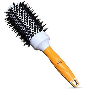 Gk Hair - Brosse Ronde Thermique Orange - Peigne & Brosse - Outil Professionnel au Keratin - Publicité Gk Hair - Brosse Ronde Thermique Orange - Peigne & Brosse - Outil Professionnel au Keratin - Publicité