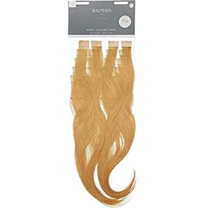 Balmain Easy Volume Lot de 20 extensions de cheveux humains à bande adhésive Blond doré très clair 55 cm 9G 82 g - Publicité