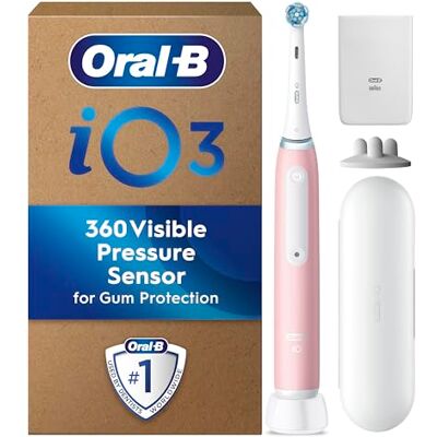 Brosse à dents électrique Oral-B iO3 Rose Pink - Brosse électrique - Publicité Brosse à dents électrique Oral-B iO3 Rose Pink - Brosse électrique - Publicité