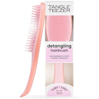 Tangle Teezer La Brosse Débroussailleuse Naturelle Pour Cheveux Bouclés Humides - 3C à 4C - Rouge - Publicité Tangle Teezer La Brosse Débroussailleuse Naturelle Pour Cheveux Bouclés Humides - 3C à 4C - Rouge - Publicité