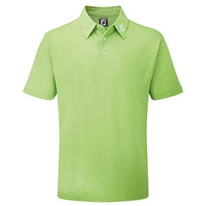 Polo de golf FootJoy Citron - Tissu stretch, UV SPF 30 - Publicité Polo de golf FootJoy Citron - Tissu stretch, UV SPF 30 - Publicité