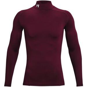 Under Armour - ColdGear Armour Compression Mock - Maroon - Top - Publicité Under Armour - ColdGear Armour Compression Mock - Maroon - Top - Publicité