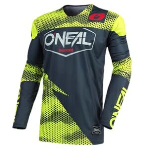 ONEAL - Mayhem Covert Motocross Jersey - Gris-Jaune - S - Jersey - Publicité ONEAL - Mayhem Covert Motocross Jersey - Gris-Jaune - S - Jersey - Publicité
