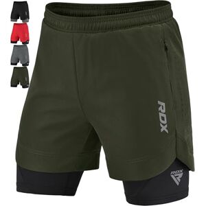 RDX Shorts De Course, Shorts De Sport Homme 2 Fermetures Eclair et 2 Poches pour Téléphone, Elastique Léger à Séchage Rapide pour Fitness Entraînement, Jogging, Natation, Vélo, Yoga - Publicité RDX Shorts De Course, Shorts De Sport Homme 2 Fermetures Eclair et 2 Poches pour Téléphone, Elastique Léger à Séchage Rapide pour Fitness Entraînement, Jogging, Natation, Vélo, Yoga - Publicité