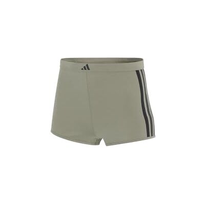 Adidas Short Pant-Sport Active Essentials Cotton 3 Stripes Boxeur ajusté, Silver Pebble_, S Femme - Publicité Adidas Short Pant-Sport Active Essentials Cotton 3 Stripes Boxeur ajusté, Silver Pebble_, S Femme - Publicité