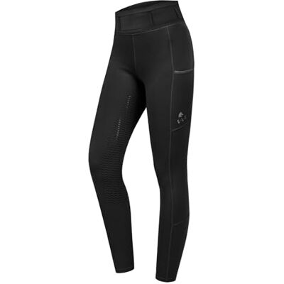 Leggings Full-Grip Ella de E.L.T - Pantalon d'équitation, Silicone, Noir - Publicité Leggings Full-Grip Ella de E.L.T - Pantalon d'équitation, Silicone, Noir - Publicité