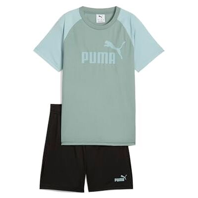 Puma - ESS No.1 Logo Poly Tee et Short Set B - Publicité Puma - ESS No.1 Logo Poly Tee et Short Set B - Publicité