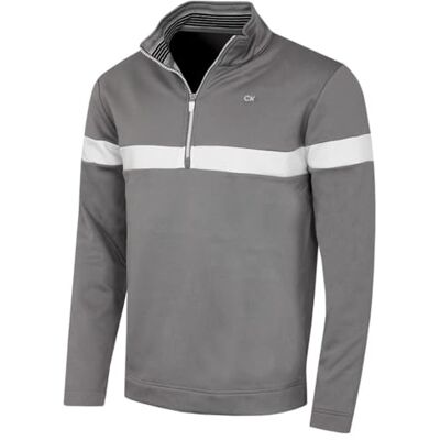 Calvin Klein 2026 Scale Insul-Lite Performance Golf Sweater Marl argenté XL - Publicité Calvin Klein 2026 Scale Insul-Lite Performance Golf Sweater Marl argenté XL - Publicité