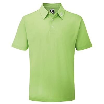 Polo de golf FootJoy Citron - Tissu stretch, UV SPF 30 - Publicité Polo de golf FootJoy Citron - Tissu stretch, UV SPF 30 - Publicité
