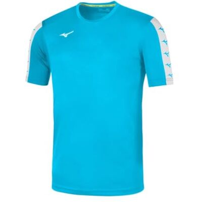 T-shirt Mizuno Nara Bleu L - Pour Homme - Publicité T-shirt Mizuno Nara Bleu L - Pour Homme - Publicité