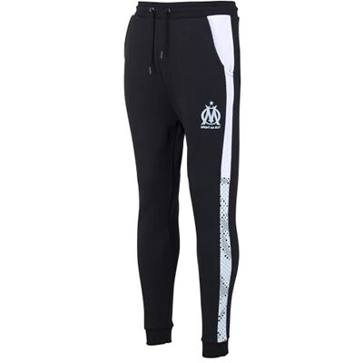 OLYMPIQUE DE MARSEILLE Pantalon Molleton fit Om Collection Officielle - Publicité OLYMPIQUE DE MARSEILLE Pantalon Molleton fit Om Collection Officielle - Publicité