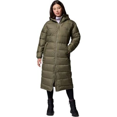 Columbia Pike Lake 3 Veste longue à capuche pour femme, vert pierre, taille XL - Publicité Columbia Pike Lake 3 Veste longue à capuche pour femme, vert pierre, taille XL - Publicité