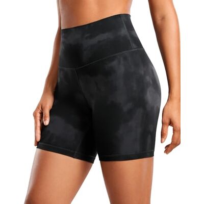 CRZ YOGA Butterluxe Cyclisme Leggings 15cm Noir-Tiedye 40 - Publicité CRZ YOGA Butterluxe Cyclisme Leggings 15cm Noir-Tiedye 40 - Publicité
