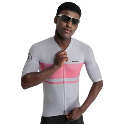 SIROKO Maillot Vélo Été M3 Cadence XXL Gris - Publicité SIROKO Maillot Vélo Été M3 Cadence XXL Gris - Publicité