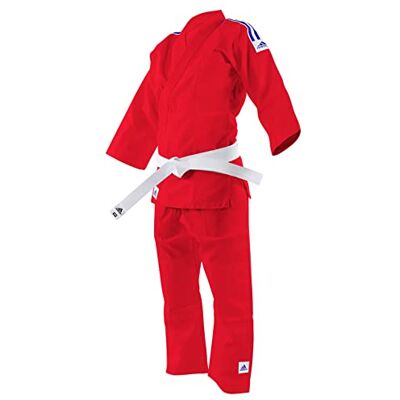 Adidas Kimono judo couleur J200C, Rouge, 90 - Publicité Adidas Kimono judo couleur J200C, Rouge, 90 - Publicité