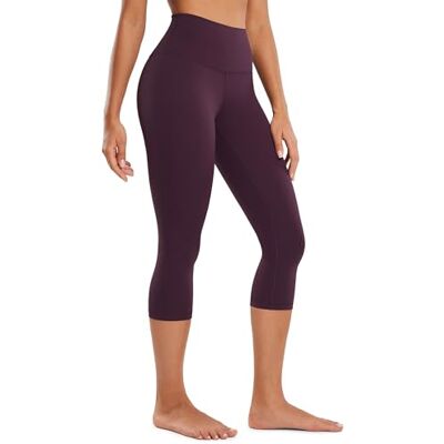 CRZ YOGA Butterluxe Capris 48cm Violet foncé 46 - Publicité CRZ YOGA Butterluxe Capris 48cm Violet foncé 46 - Publicité
