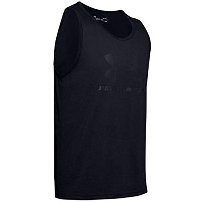 Under Armour - 1329589 UA Sportstyle Logo Tank - Noir - Publicité Under Armour - 1329589 UA Sportstyle Logo Tank - Noir - Publicité